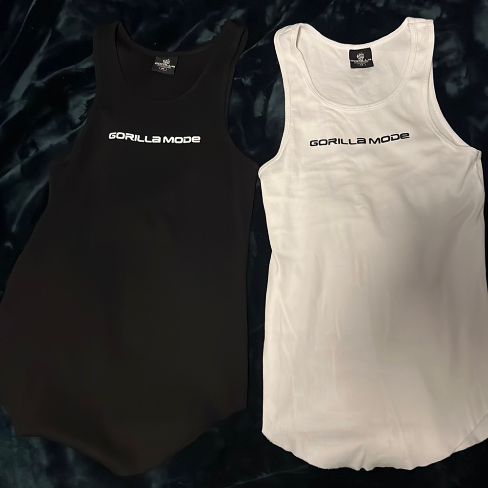 *lot of 2* Youngla x Gorilla Mode Ribbed Tanks size Medium